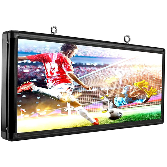 CX P6 Outdoor LED Sign 40"×18" – 6000nits Programmable Display for Business & Restaurant