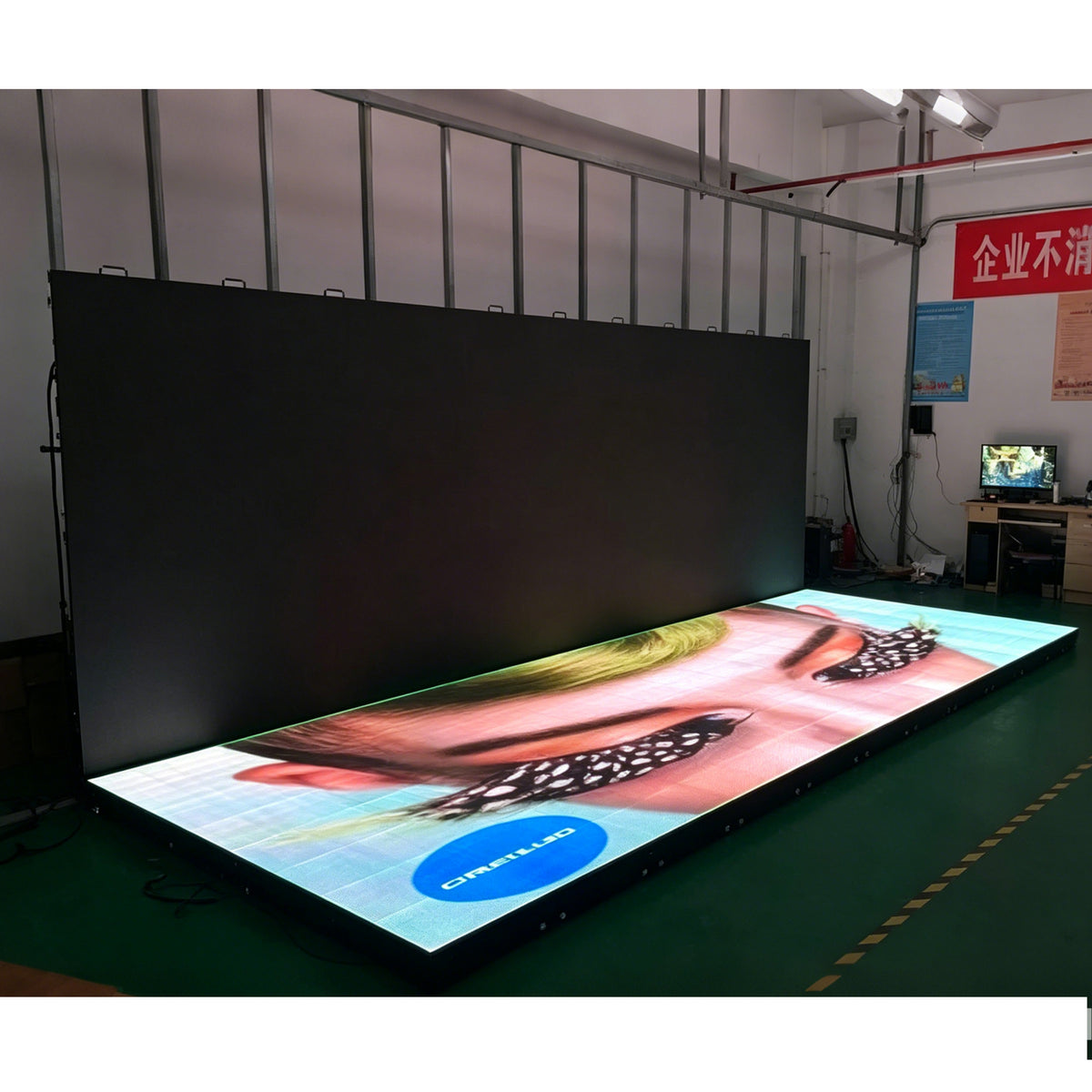 Floor tile screen P4.81 500*500mm rental led display Special stage LED screen Aboveground LED display