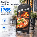 5500 Nit P2.5 Outdoor LED Digital Signage – Programmable LED Sidewalk Sign