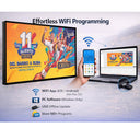 CX P5 Outdoor LED Advertising Board 65"×34" – Waterproof Digital Sign for Business Storefront