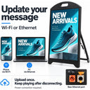 5500 Nit P2.5 Outdoor LED Digital Signage – Programmable LED Sidewalk Sign