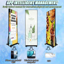 CX Indoor Poster LED Display 64×192cm – Vertical Digital Signage for Retail, Lobby & Restaurant